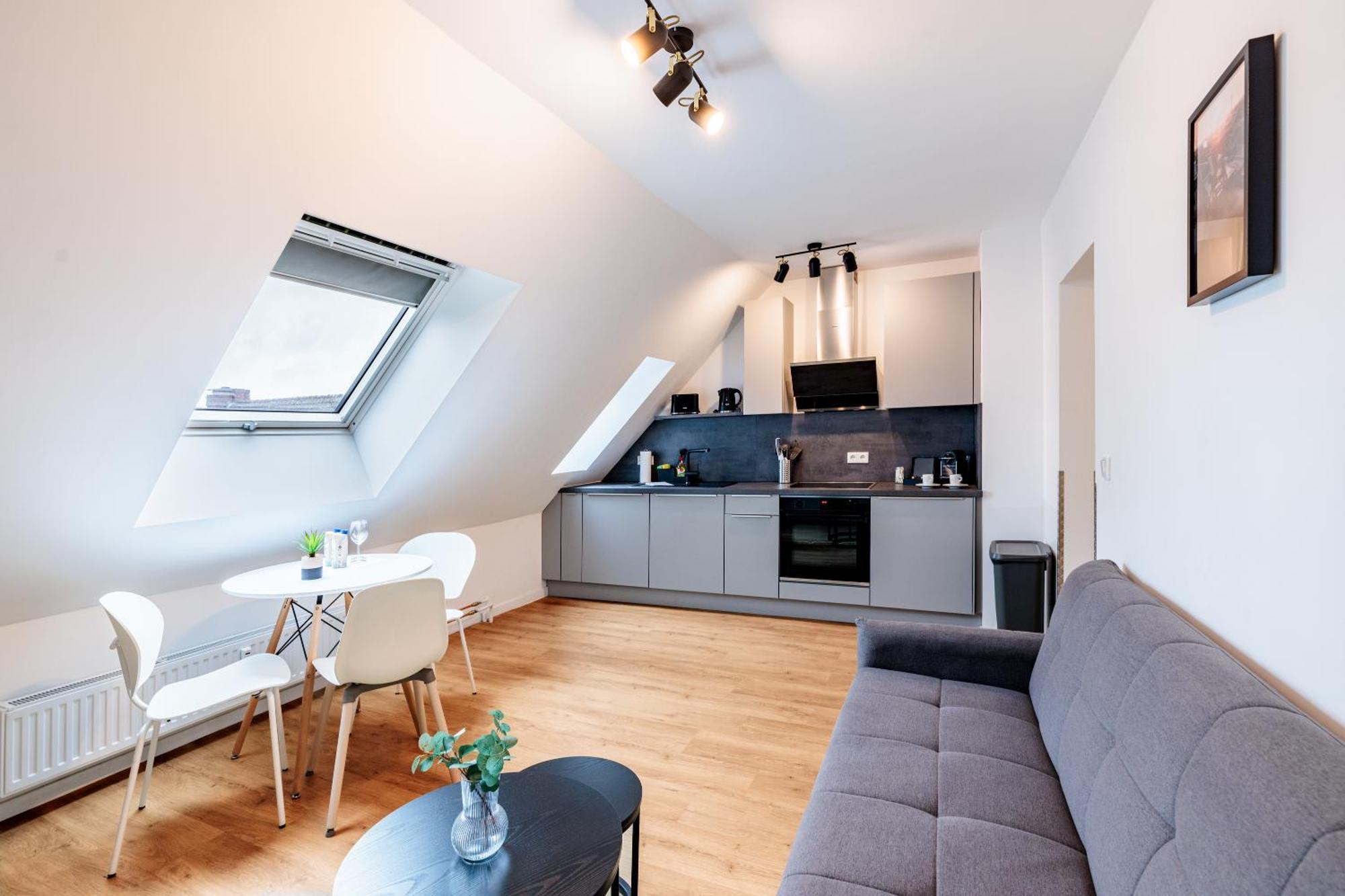 Glueck Auf Appartements Herkulesstrasse 에센 외부 사진